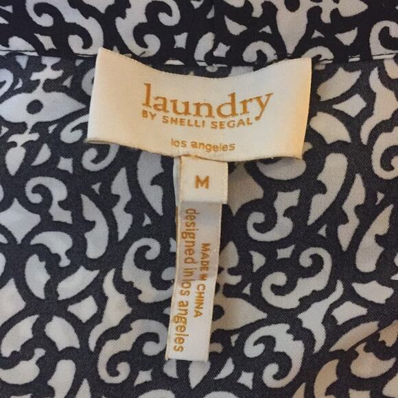 Laundry by Shelli Segal sz Medium black and white - Picture 5 of 6